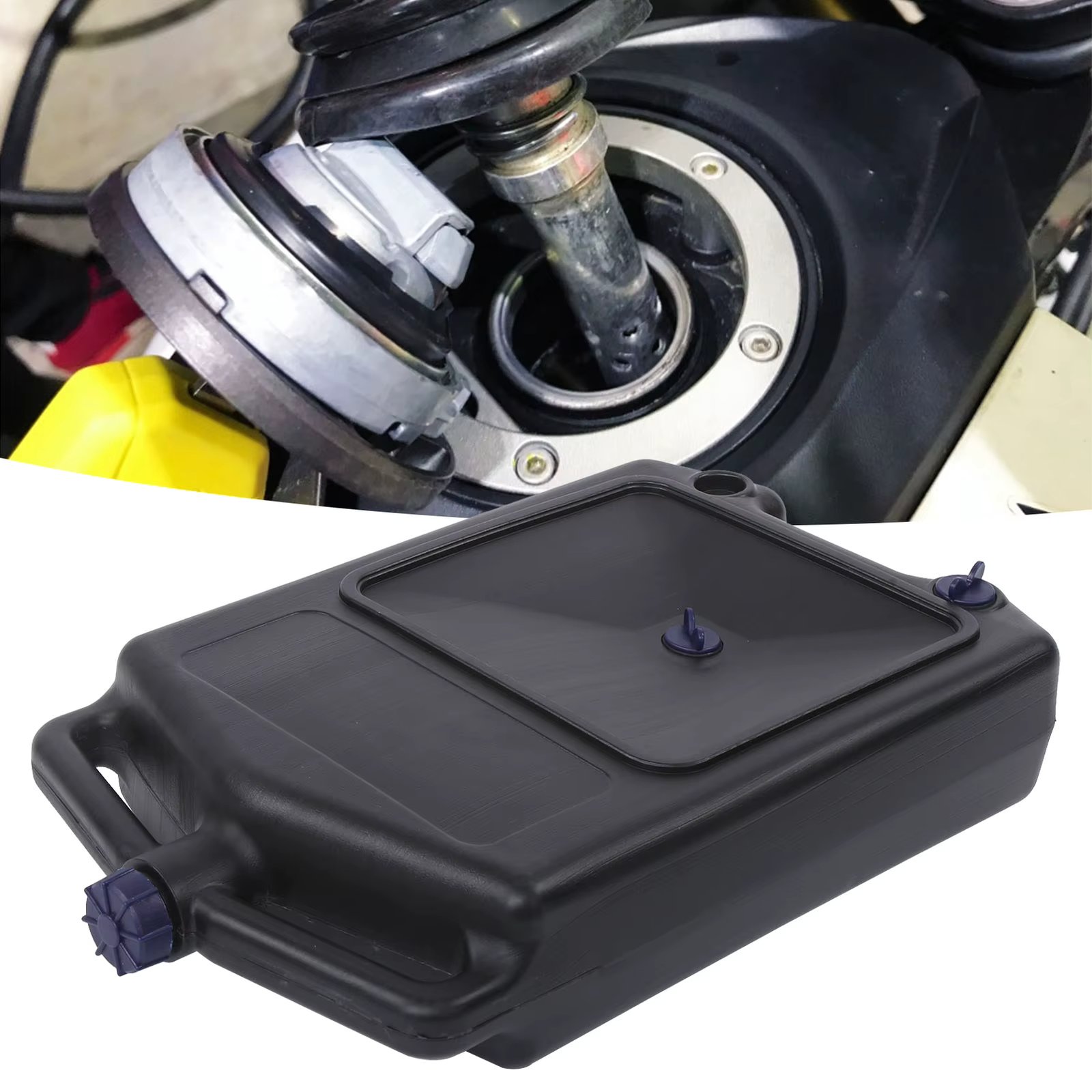 Fuel Drain Pan Oil Drain Tray Oil Coolant Drain Tray 8L Large Capacity Leakproof  Fuel Drip Container for Car Motorcycle