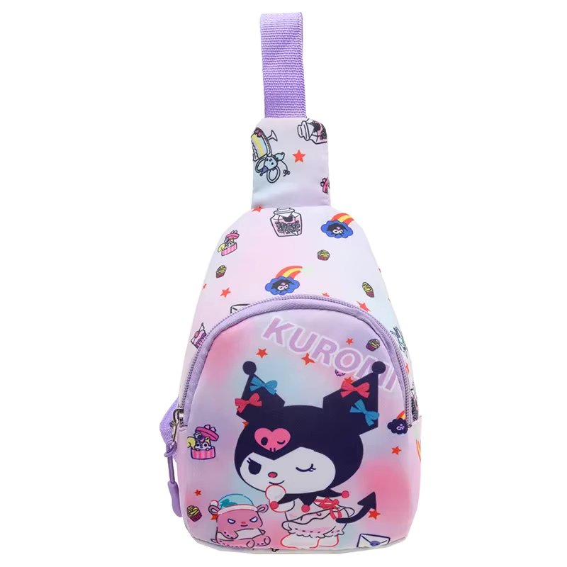Cinnamoroll Bag Sanrio Shoulder Bags Toddler Chest Bag Kuromi Backpack My Melody Storage Pouch Hello Kitty Coin Purse Girl Gift