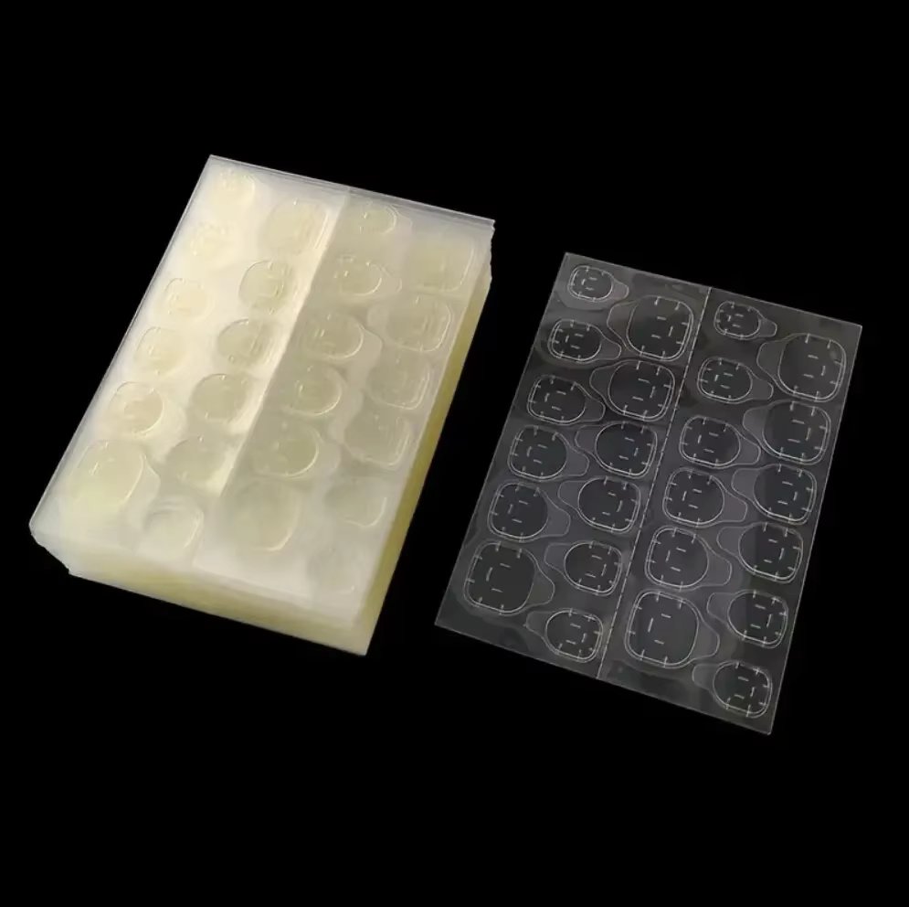 240pcs Nail Jelly Glue Double Sided False Nail Art Adhesive Tape Glue Sticker Fake Nail Glue Super Viscous