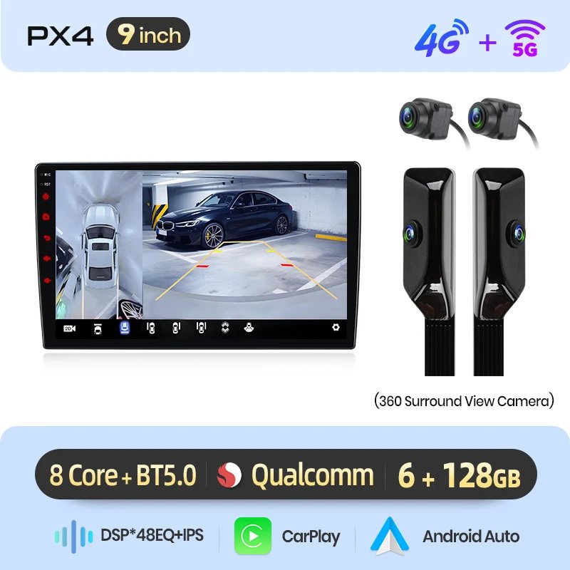 4G-WIFI 6GB-128GB 360 cam B