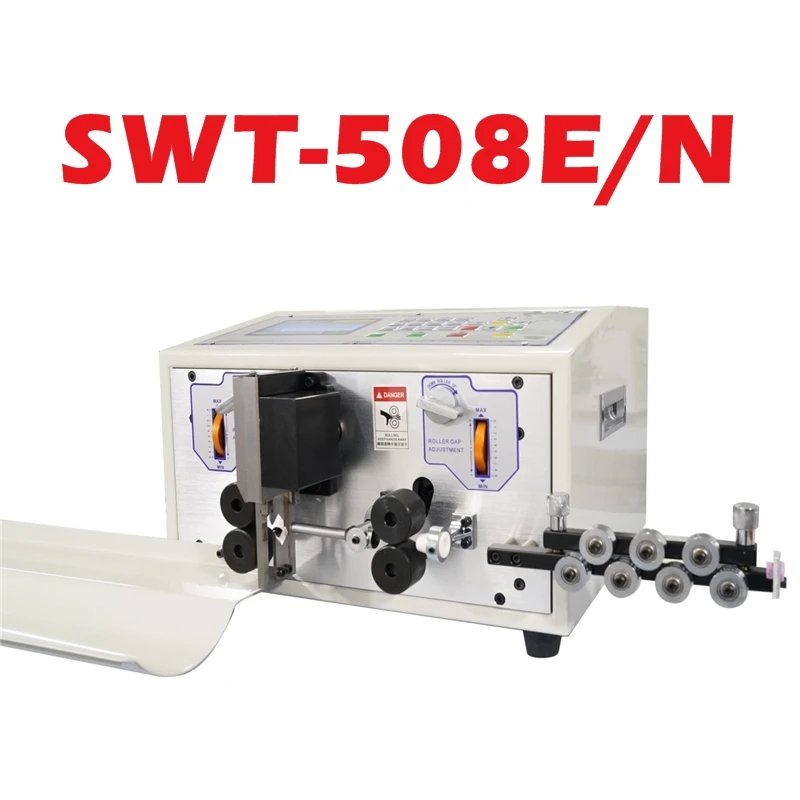 Touch Screen Automatic Computer Wire Stripping Machine SWT-508ES Peeling Cutting Machine 0.1- 8mm 2 Wire Stripper