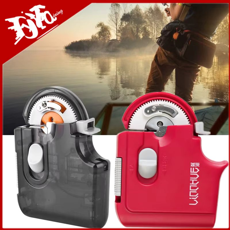 New Electric Fast Tie Fishing Hooks Collect Roll Fishing Line Tying Device Automatic Portable Fishing Hook Tier Machine 2023
