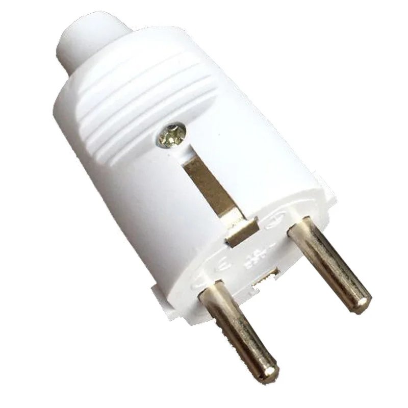 Straight male plug