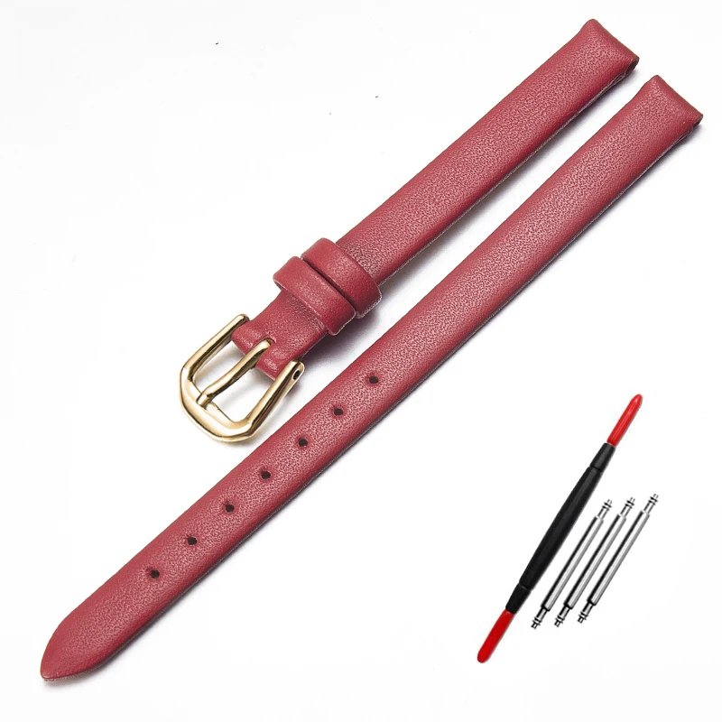 Red gold buckle