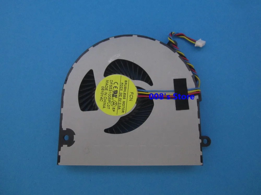 New Laptop CPU Cooler Fan For LENOVO IDEAPAD G700 G700AT G710 G710A DFS531005PL0T FCC5 DC 5V 0.5A