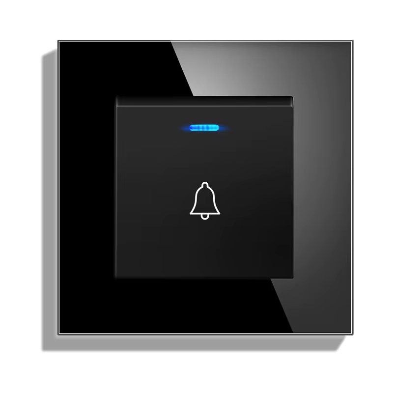 Doorbell switch LED