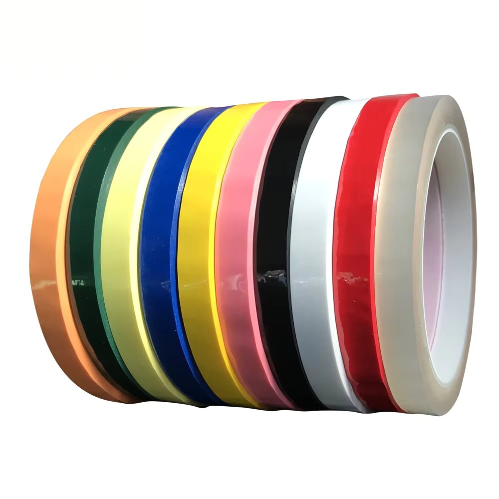 1PCS 66M Mark Multicolor Mylar Tape Mara Tape High Temperature Insulated Transformer Motor Capacitor Coil Wrap Adhesive Tape