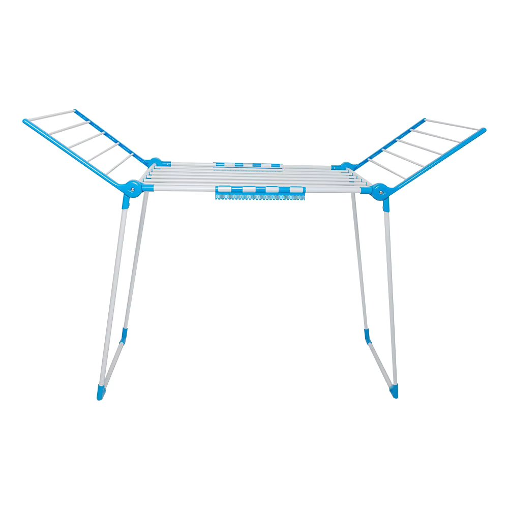 Clothes Airer Dryer Foldable Wing Clothes Airer Multifunction Laundry Drying Rack Cloth Dryer Stands for Indoor Outdoor