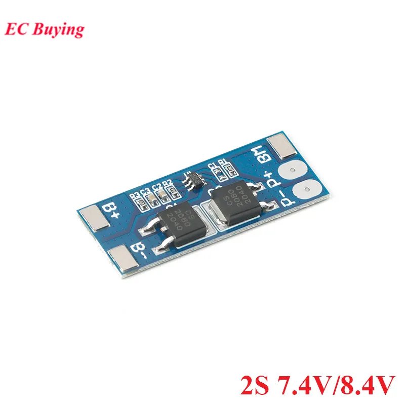 2S 6.4V 7.4V 8A Lithium Iron Phosphate Battery Protection Board PCB BMS LiFePO4 Li-ion Charging Balance Charger Protect Module