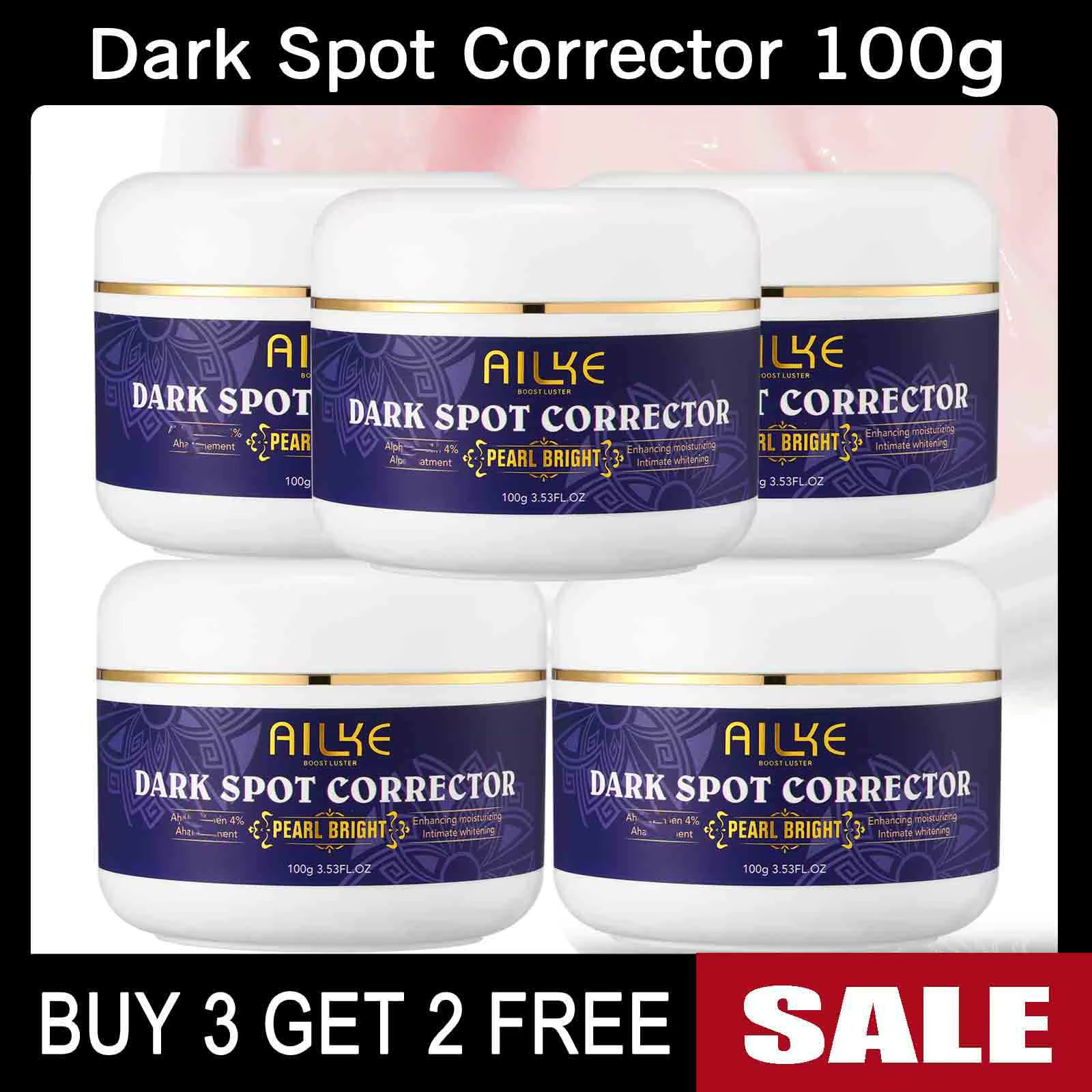 5 Bottle Cream