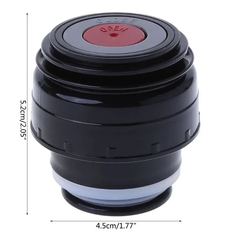 4.5cm Vacuum Flask Lid Thermos Cover Portable Universal Travel Mug Accessories