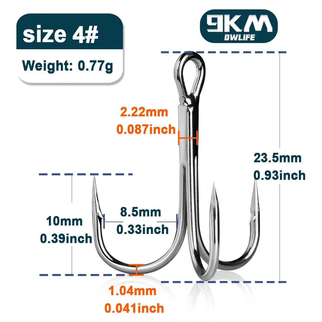 Size-4 Gap-8.5mm