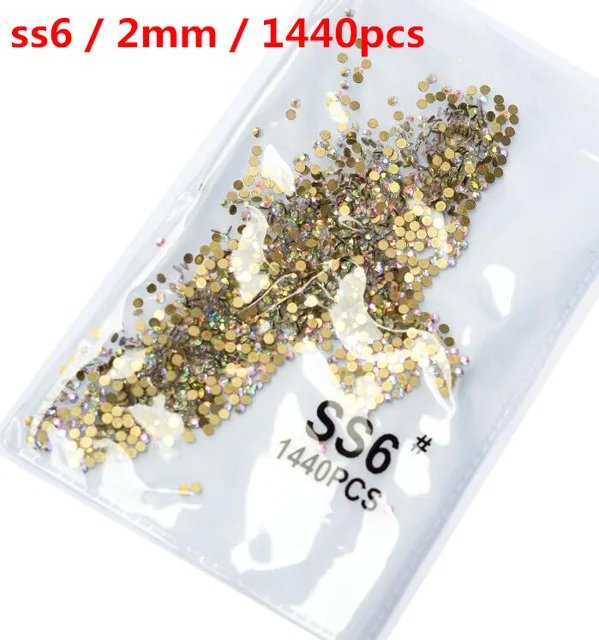 Gold AB SS6 1440pcs