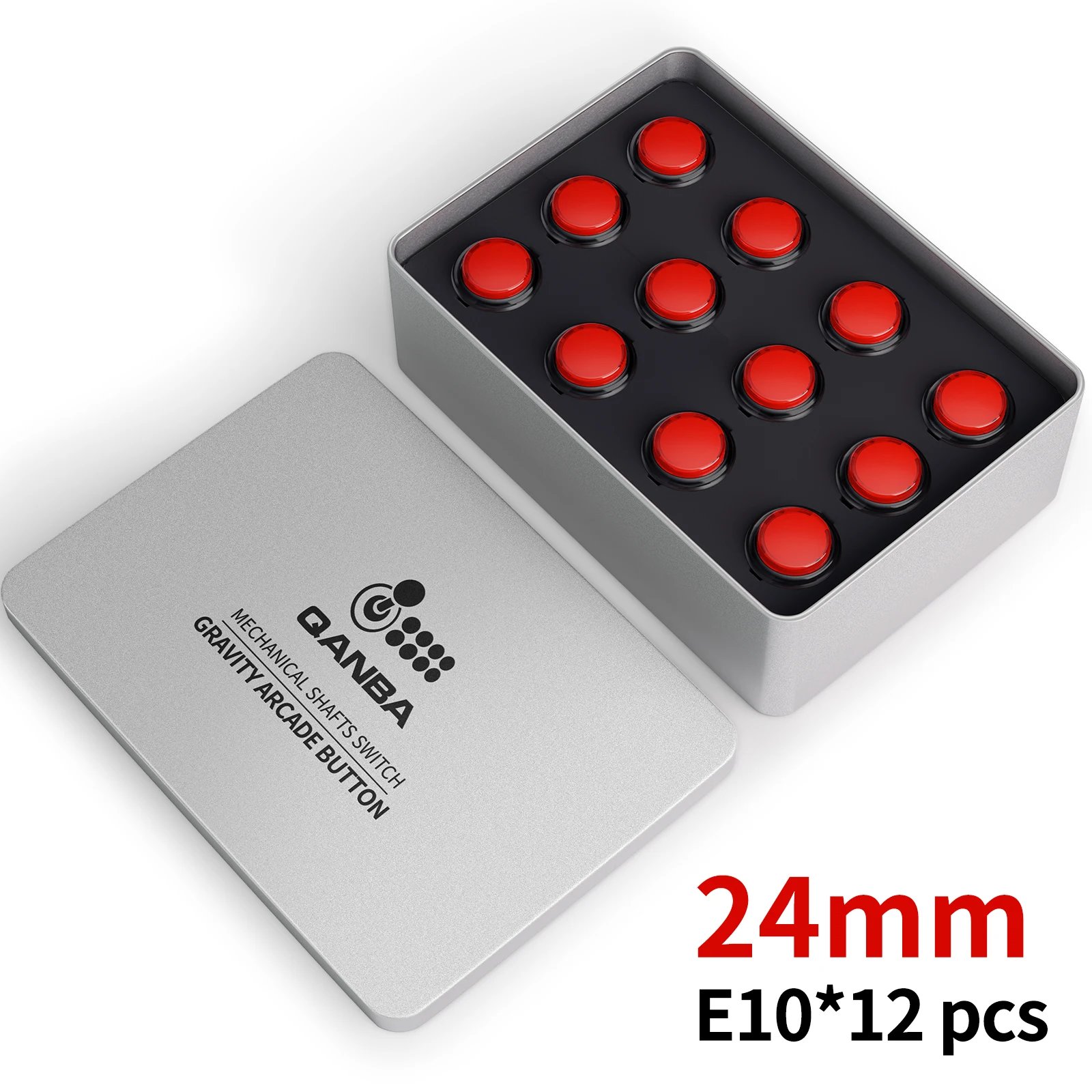 Clear Red Black E10