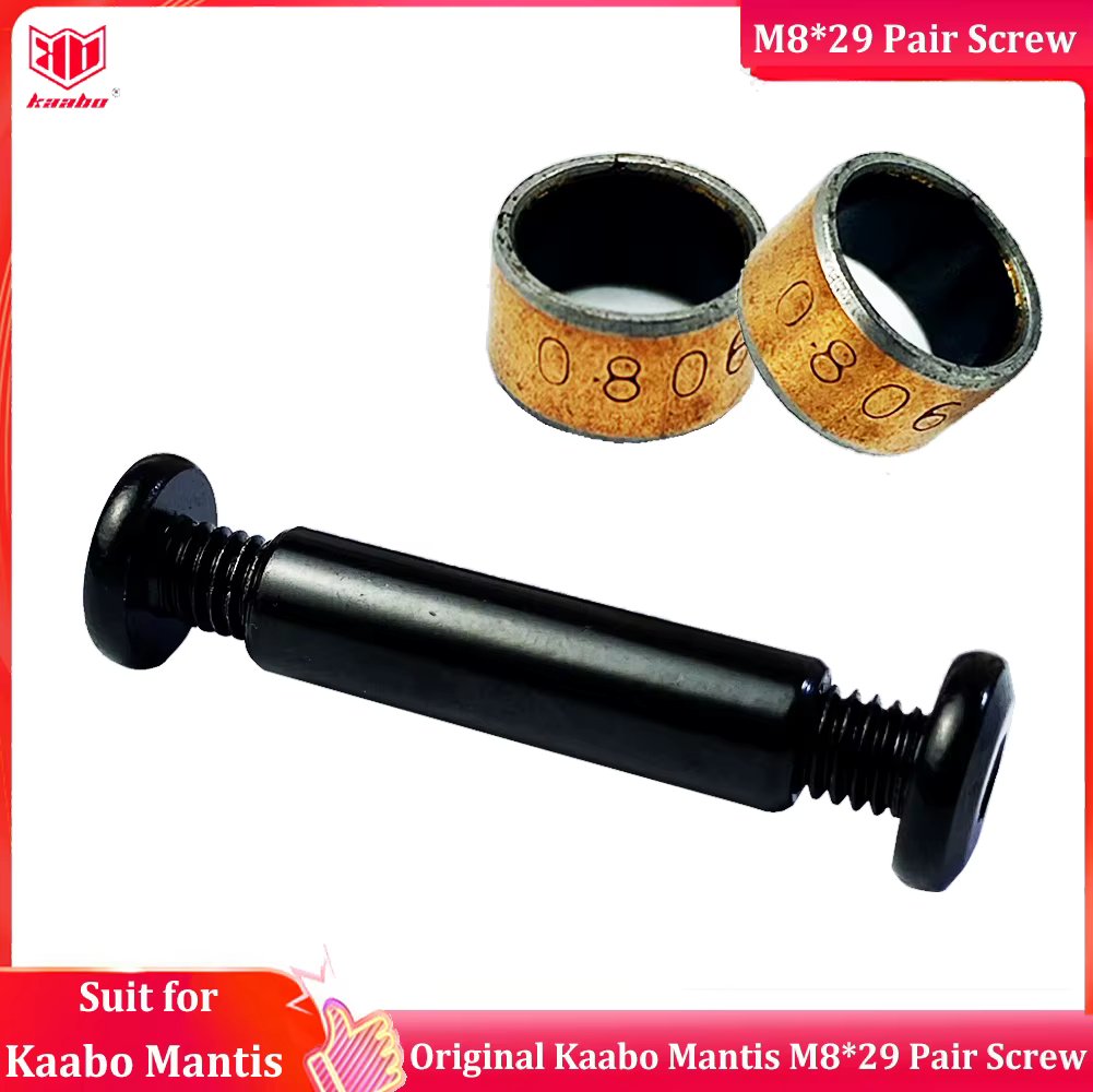 Original Kaabo Mantis8/10 M8x29 Pair Screws and Copper Sleeve for Kaabo Manti 8 Mantis 10 E-Scooter Official Kaabo Accessories