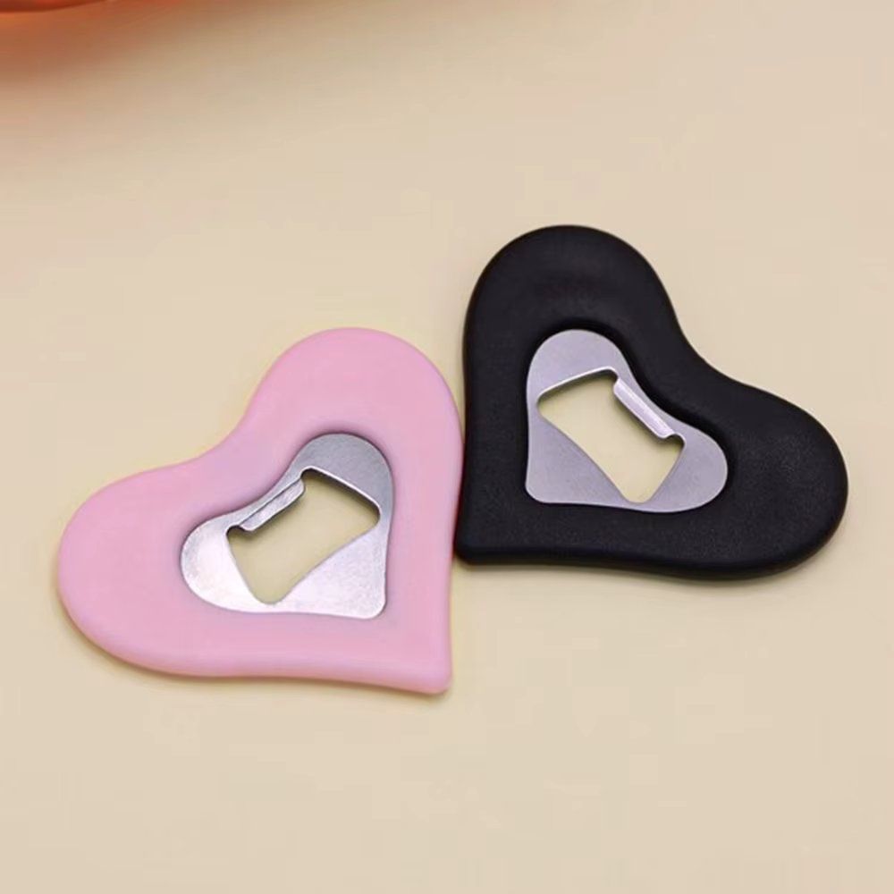 2 Colors Love Bottle Opener New 59*48mm Creative Soda Bottle Opener Beer Wine Opener Bottle Opener