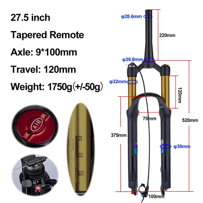 27 Tapered Remote G