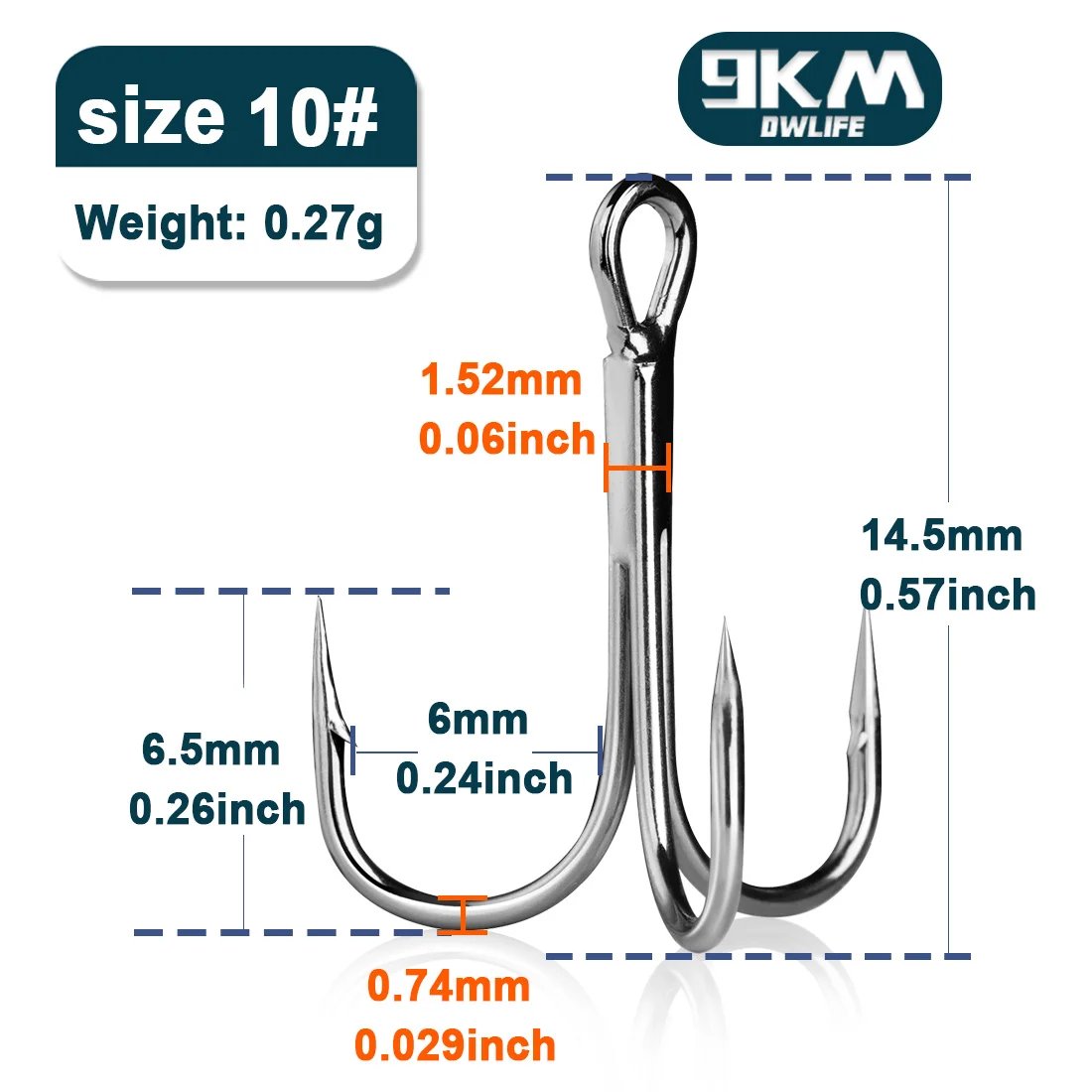 Size-10 Gap-6mm