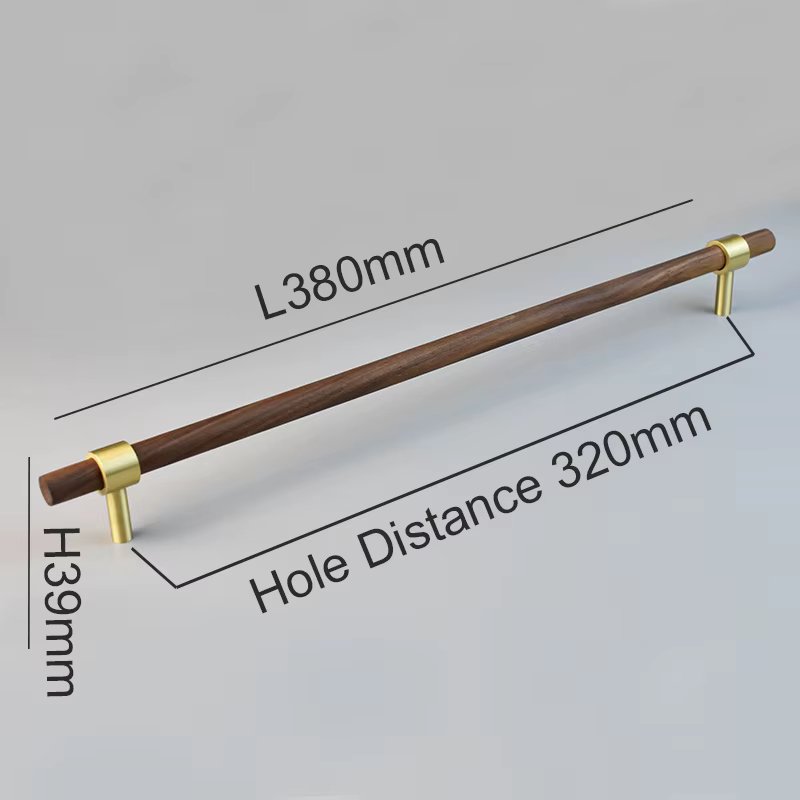 320mm Black walnut