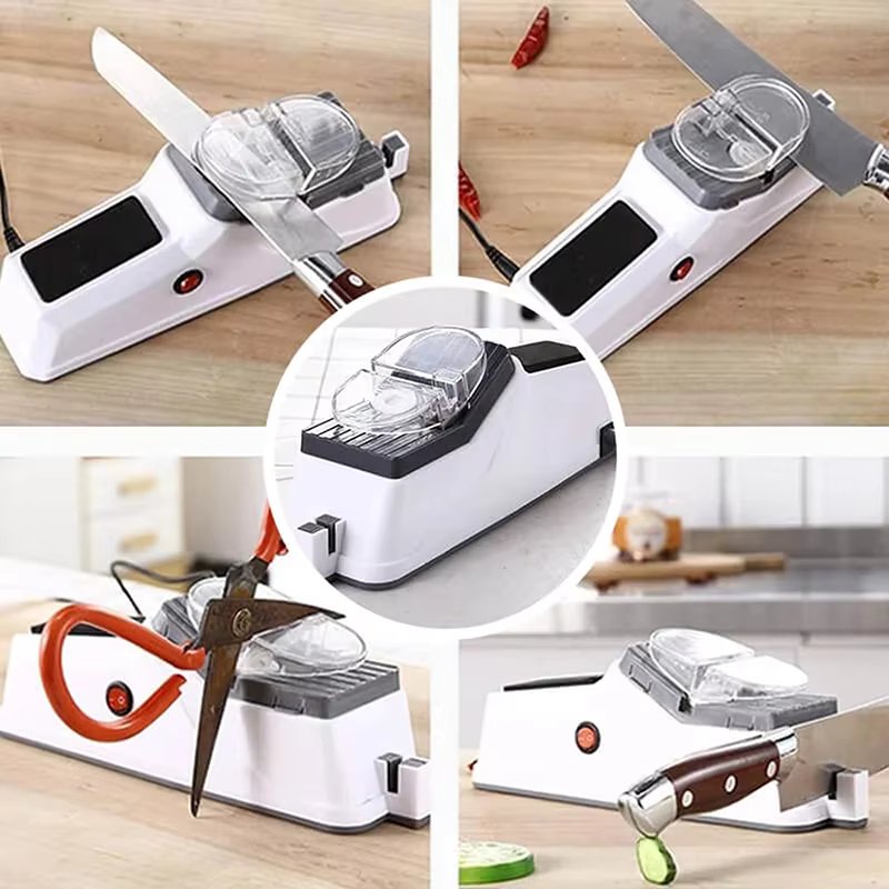 Electric Knife Sharpener Home Knife Sharpener Quick Sharpening And Polishing USB Type Kitchen Supplies