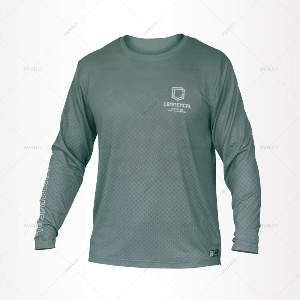 New Commencal Team Jersey Men's Downhill Motocross Jersey Bike MTB MX Mountain Biking DH Maillot Quick Dry Crossmax Shirt Racing