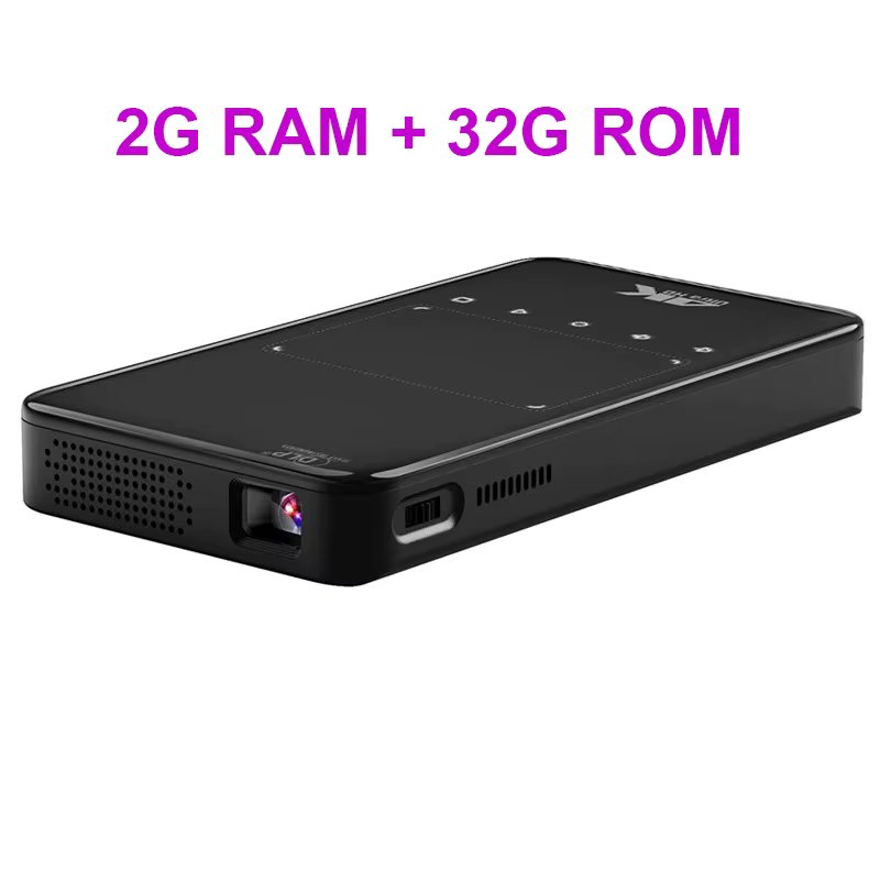 Smartldea Newest Arrive HD mini smart dlp 4k projector android 9.0 5G wifi BT build-in speaker battery pocket phone projectors