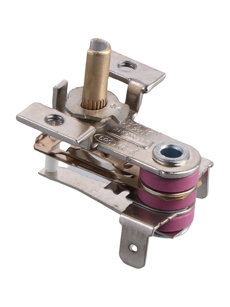 AC250V/16A Adjustable 90 Celsius Temperature Switch Bimetallic Heating Thermostat KDT-200 for Electric iron Oven