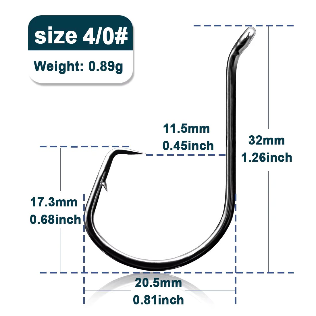 Size-4-0 Gap-11.5mm