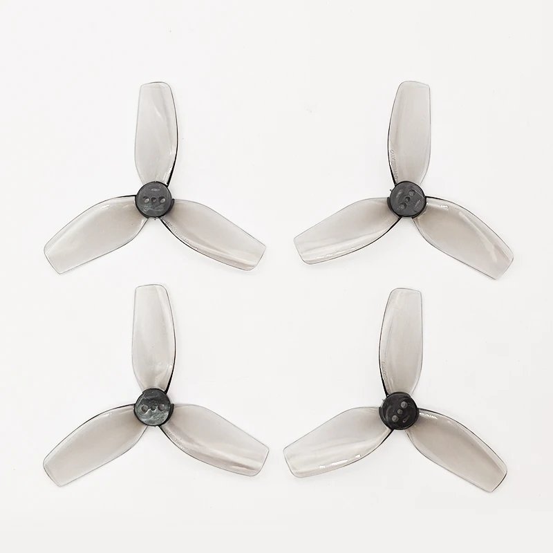 2Pairs DT76MMX3V2 76mm 3 Blade PC Propellers for RC 3 inch Cinewhoop Drones CineLog30 Cinebot30 Part