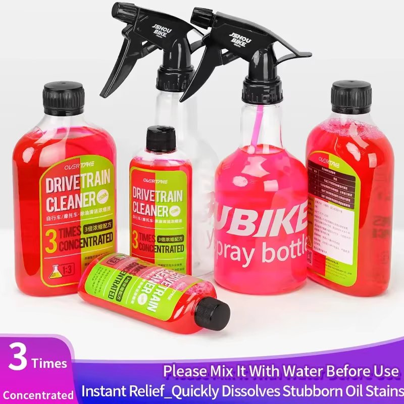 100/350ml Bike Drivetrain Cleaner Bicycle Chain Cleaning Maintenance Liquid Degreaser Spray Bike Chain Cleaner Bicycle Degreaser