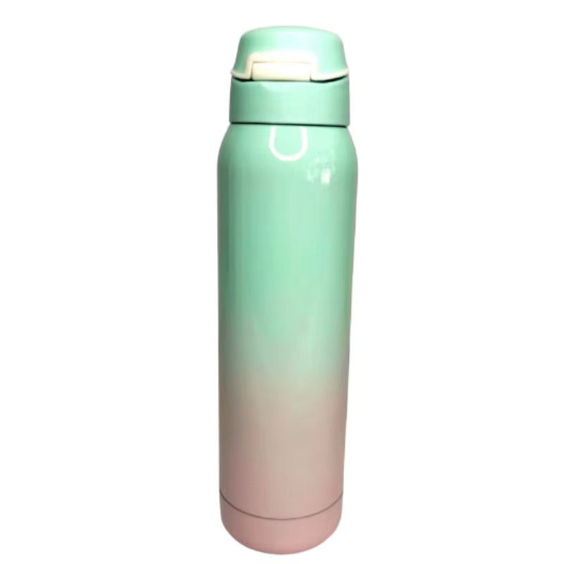 BICODESILICONE2CORES001Verde/Pink