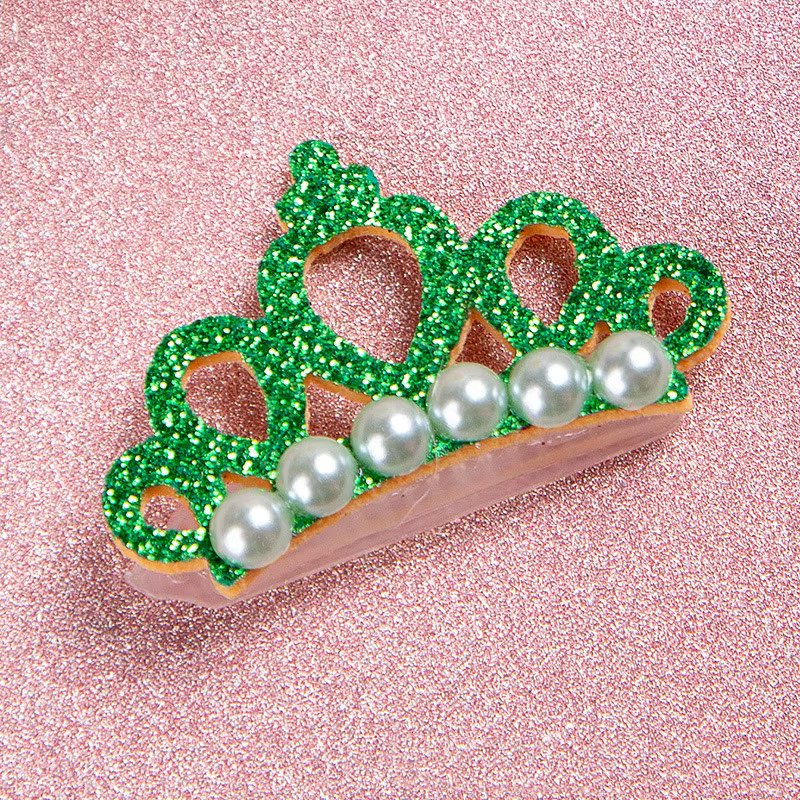 Green Plastic Clip
