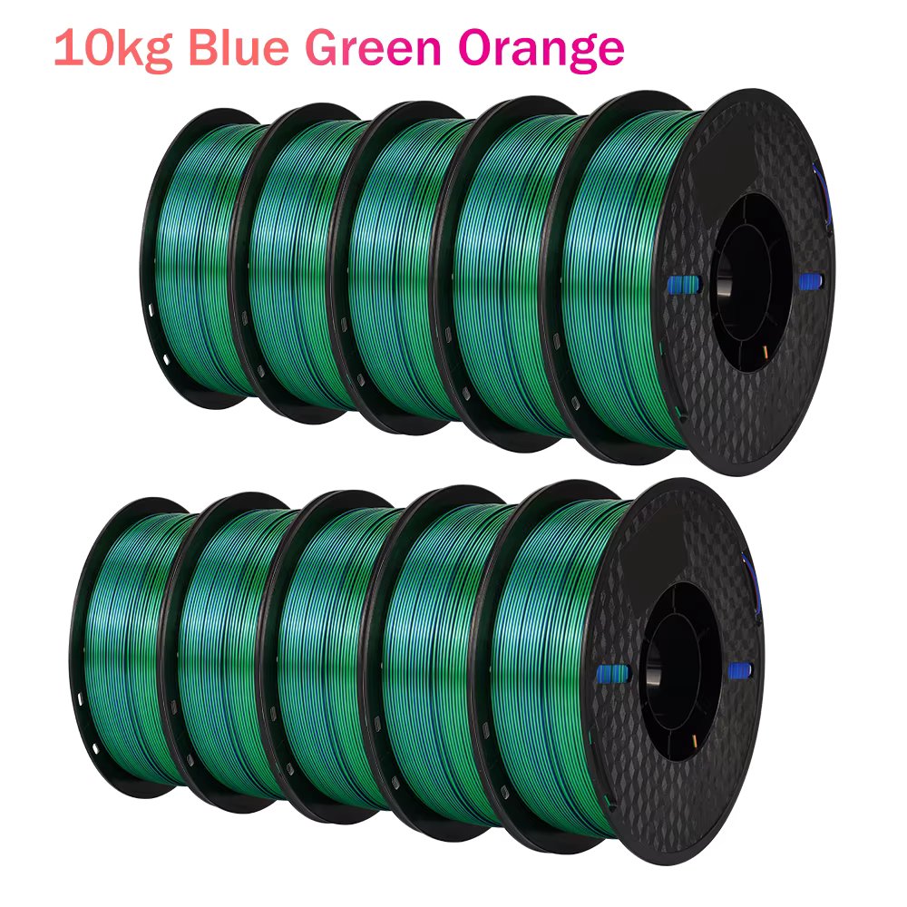 Blue Green Orange