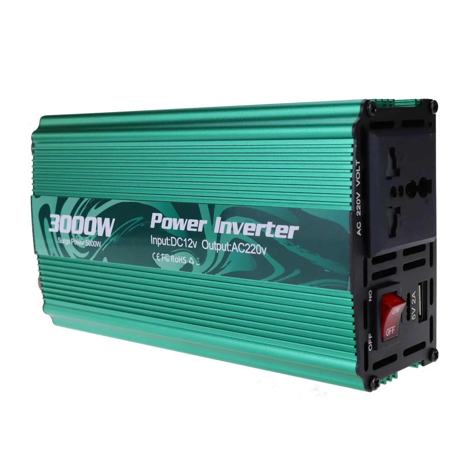 Pure Sine Wave Inverter 3000W Power USB Car Inverters DC 12V To AC 110-220V Voltage Converter Car Micro ConverterTransformer