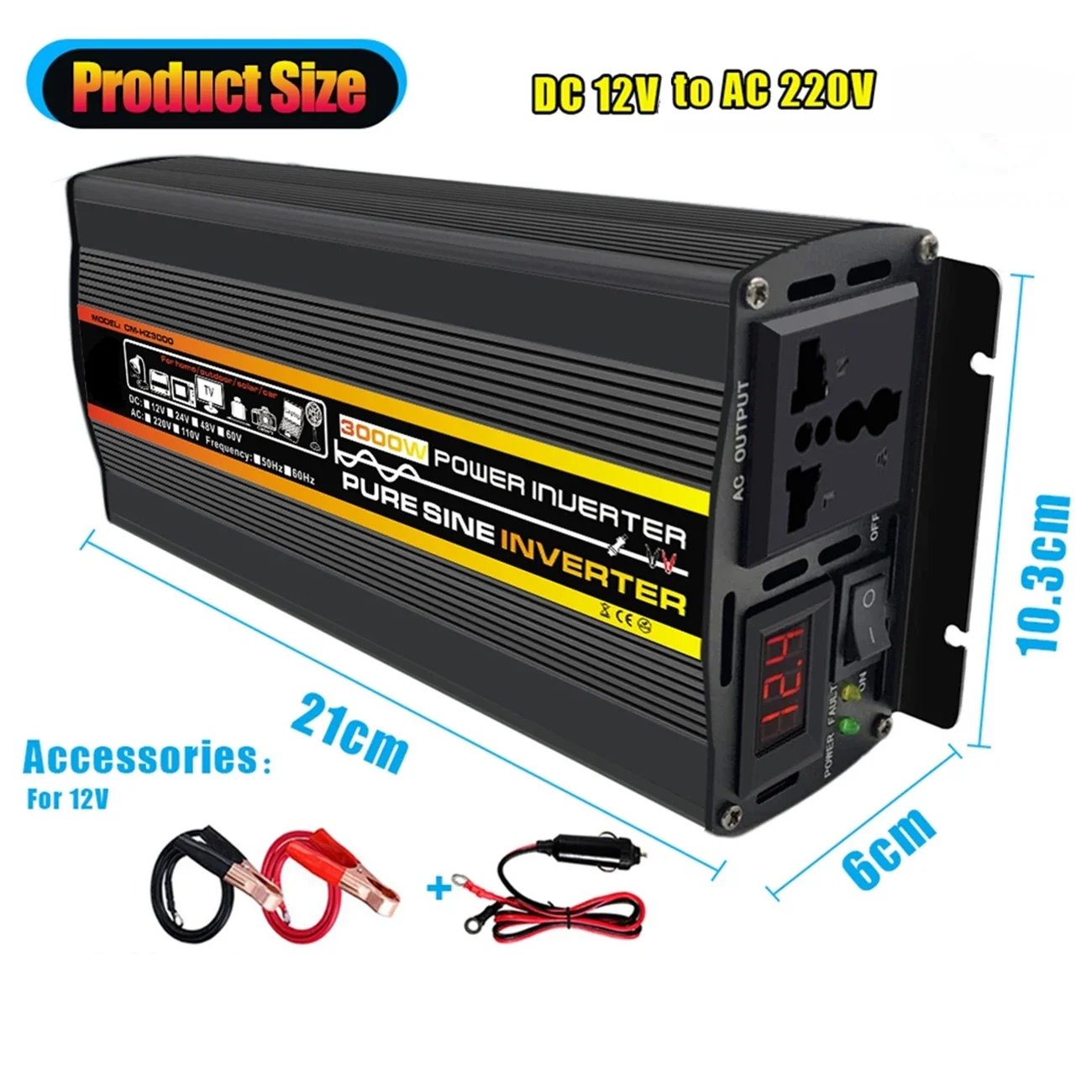 3000W