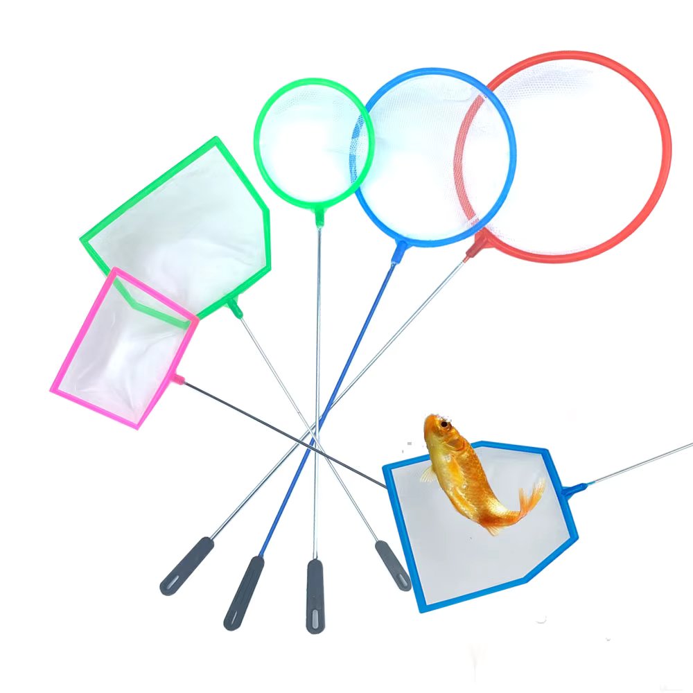 2/3Set Fish Net Shrimp Aquarium Fish Tank Accessoires High density Small Fish Fine Net Artemia Filter Dense Mesh Small Pore Tool