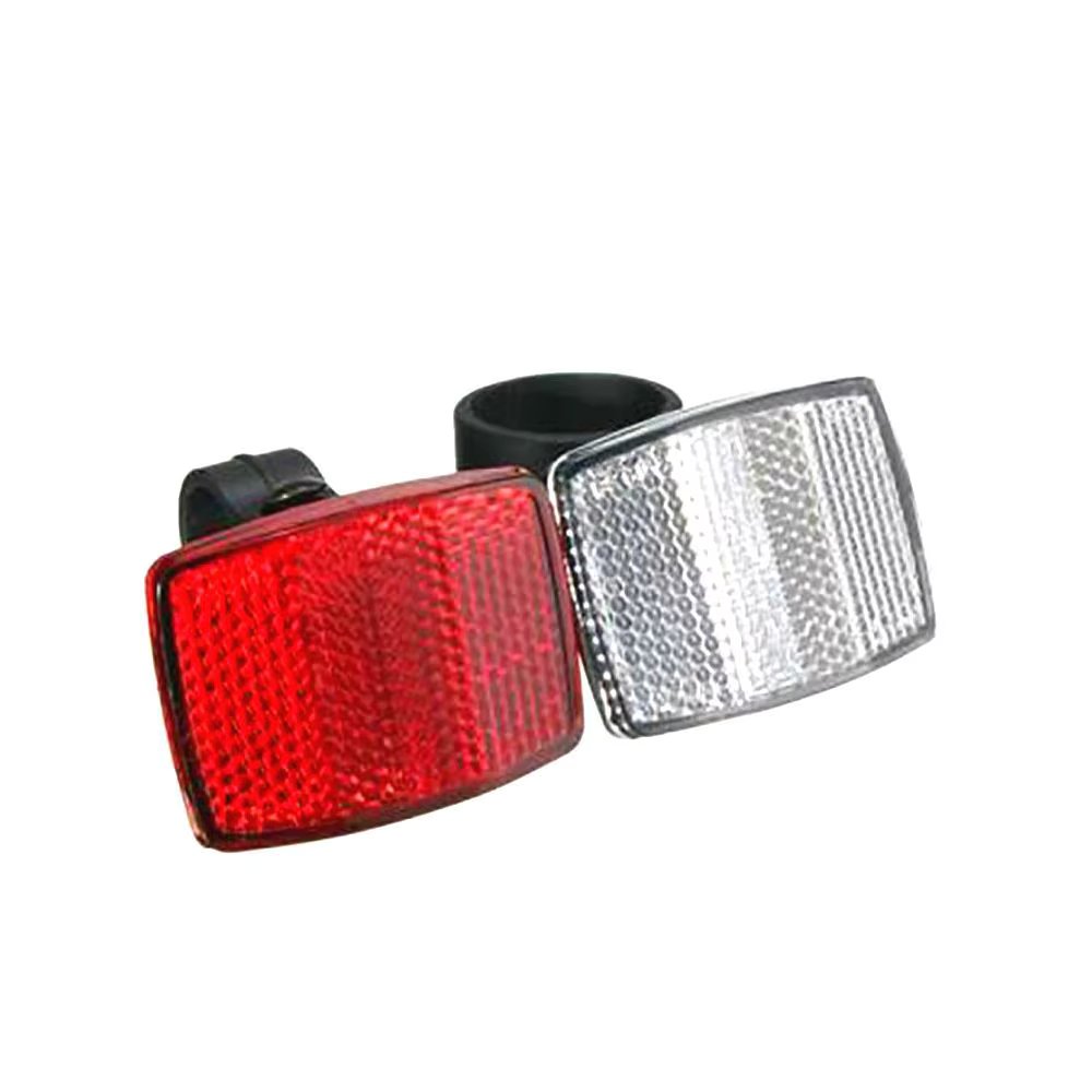 Bicycle Bike Handlebar Reflector Reflective Front Rear Warning Light Safety Lens