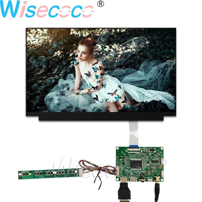 13.3 Inch 1920X1080 FHD IPS Display Slim LCD Screen Module Capacitive Touch + eDP 30 Pin Controller Board for Laptop PC Panel