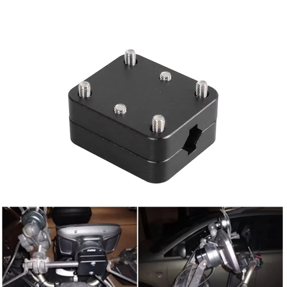 New Motorcycle Phone GPS Navigation Holder Mount Bracket For BMW R1200GS R1250GS LC Adv F900R CRF1000L 2012-2017 Black 12mm 16mm