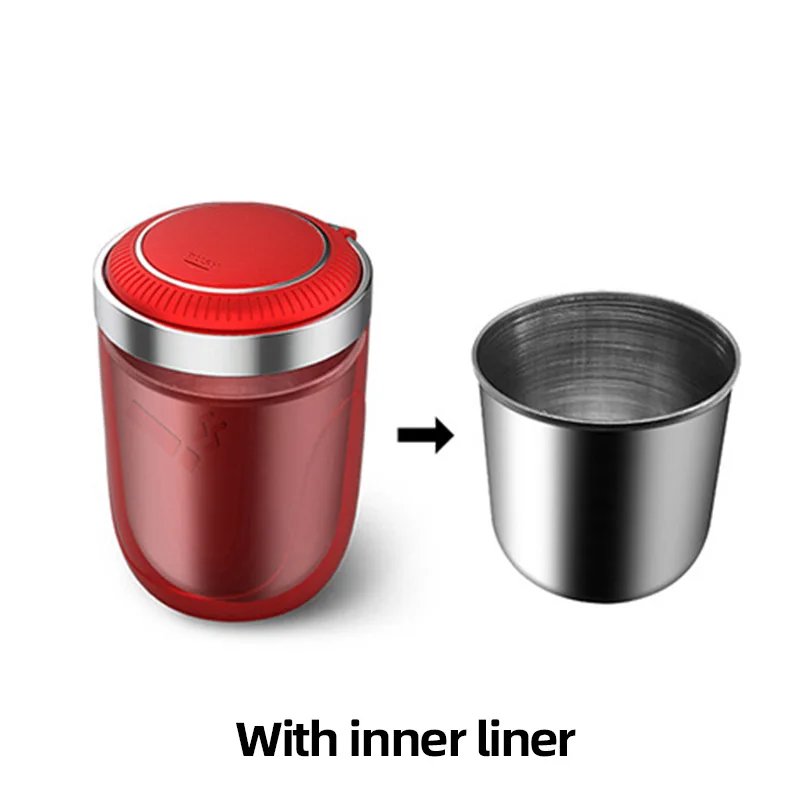Red with inner lin