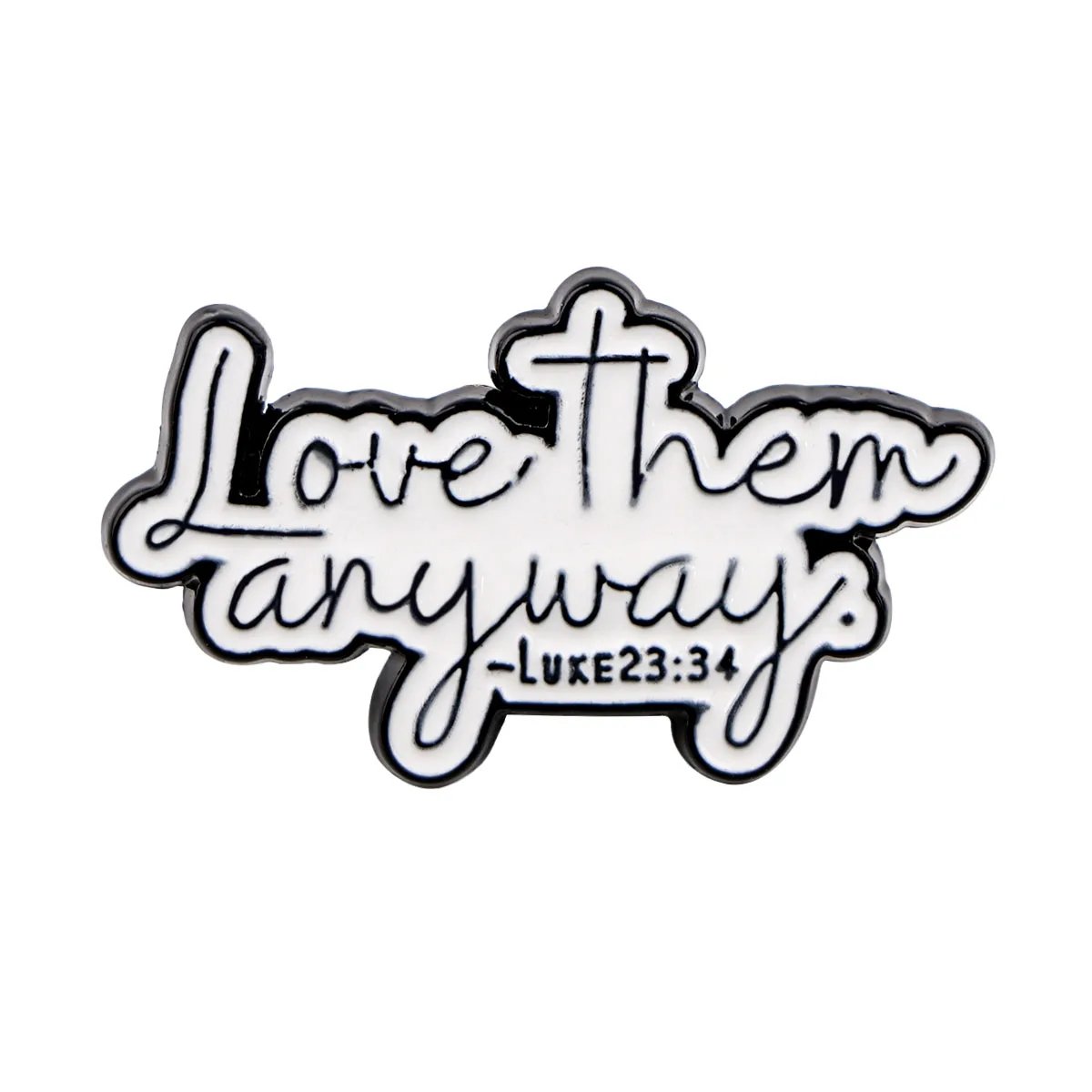 Cartoon Quotes Series Lapel Pins for Backpacks Badges Brooches for Clothing Cool Men Women Enamel Pin Fashion Accessories