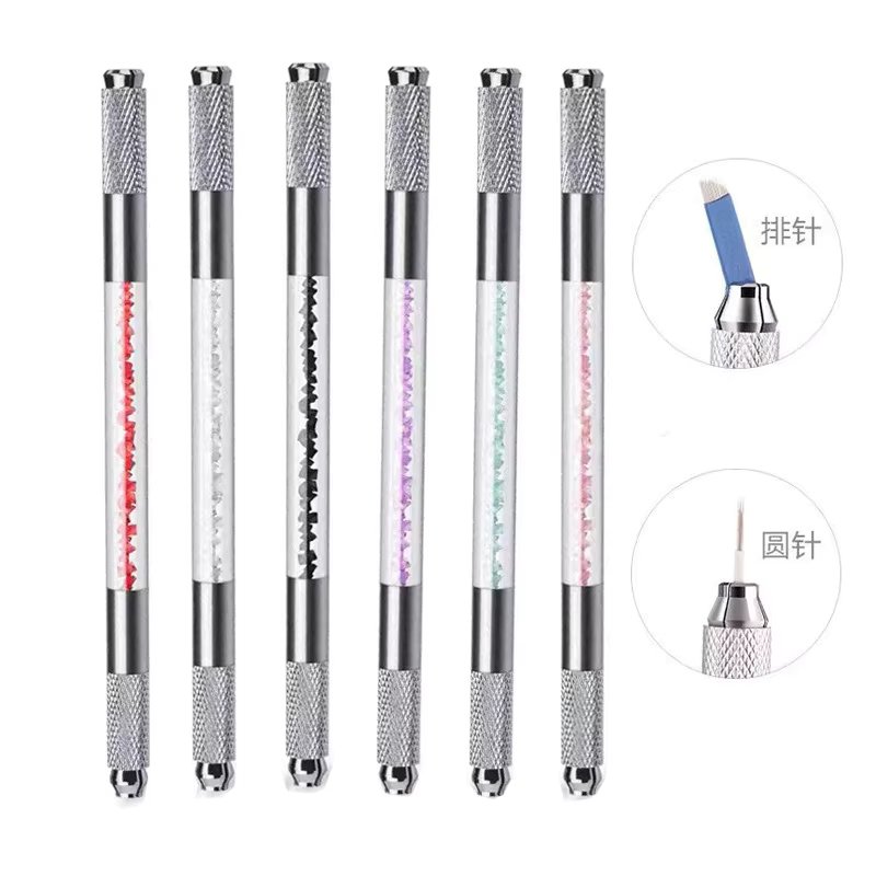1pcs Permanent Makeup Eyebrow Tattoo Manual Guns Pen For Microblading Eyeliner Lip Tebori 3D Pen Makeup Accessories Tool