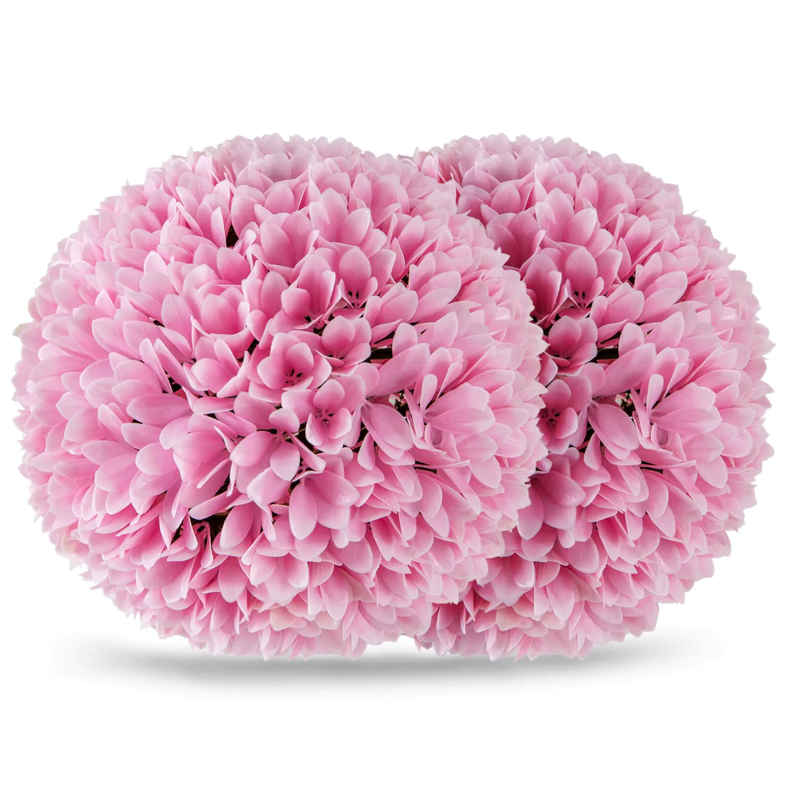 ERGOMASTER 2 Pack Artificial Camellia Tree Faux Flower Plant Artificial Tree Home Decor