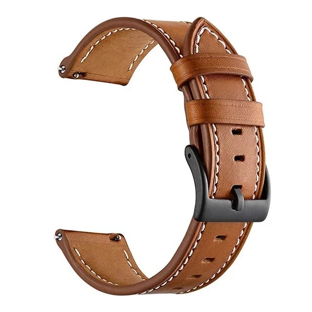 22mm Leather Strap Watchband for Zeblaze Ares 3 Pro Smart Wriststrap Quick Releas Bracelet for  Vibe 7 Pro Watches Accessories