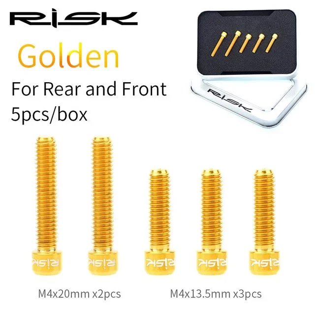 5Pcs Gold