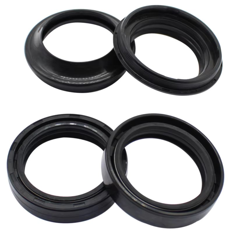 41x54 41 54 Motorcycle Part Front Fork Damper Oil Seal and Dust seal for SUZUKI TS125 TS 125 TS125R /RE 1990 1991 1992 1993 1994