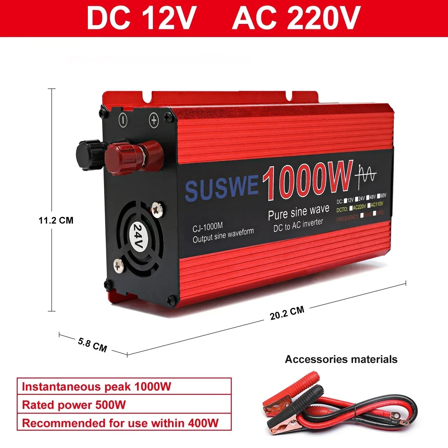 1000W