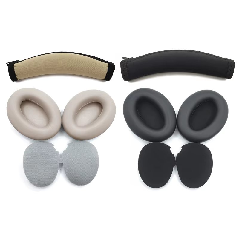 Replacement Memory Foam Earpads Cushion for sony WH-1000XM3 1000XM3 MDR 1000X WH-1000XM2 Headphones Ear pads Earcups Headbeam