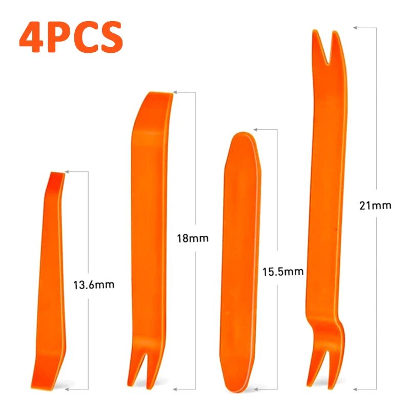 Portable Auto Panel Audio Interior Disassembly Tool Four Piece Set Refit Kits Nail Puller Bar Pry  For Various Vehicle Models