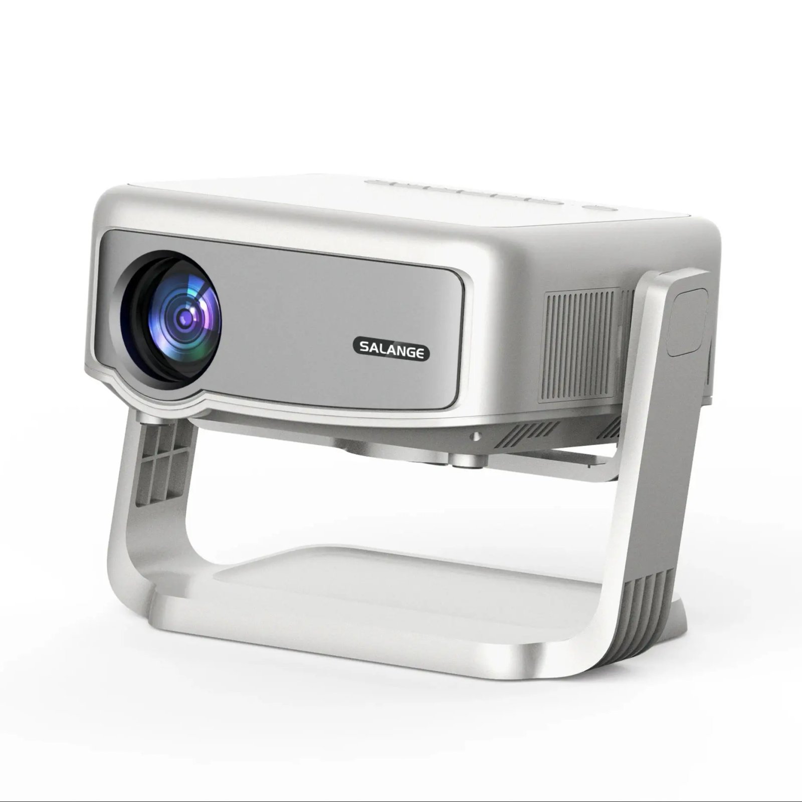 Salange P90 Android Projector 1080P Support 4K 350 ANSI Wifi6 BT5.0 Home Cinema Mini Video Beamer Portable